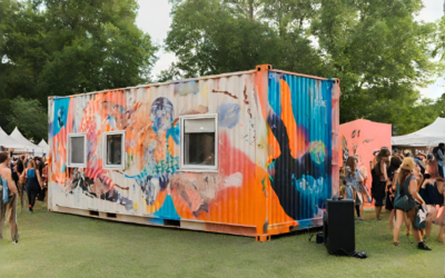 Elevate Your Event with Shipping Containers
