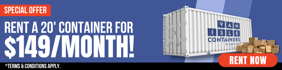 Container Pricing Special - $149